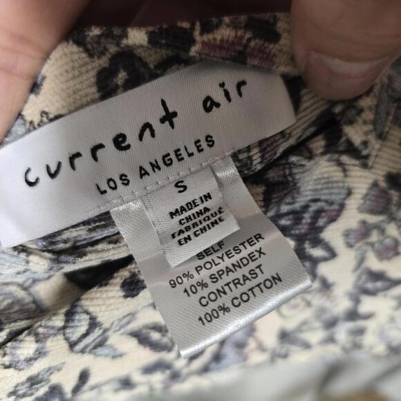 Current Air Reversible Blue Quilted Corduroy Coat - Women's‎ Size Small - Picture 2 of 6